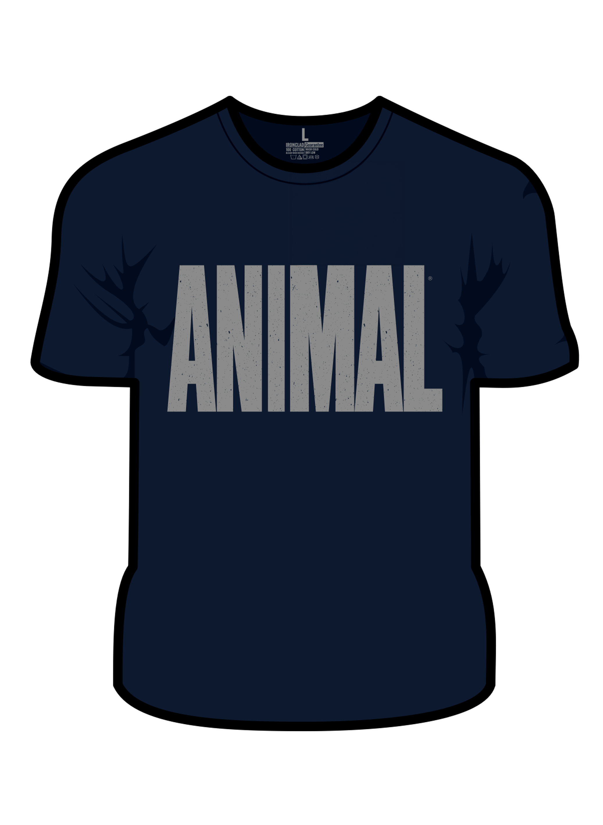 Animal limited edition iconic tee navy