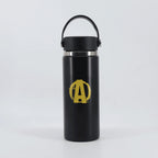 Animal insulated steel water bottle 500ml side