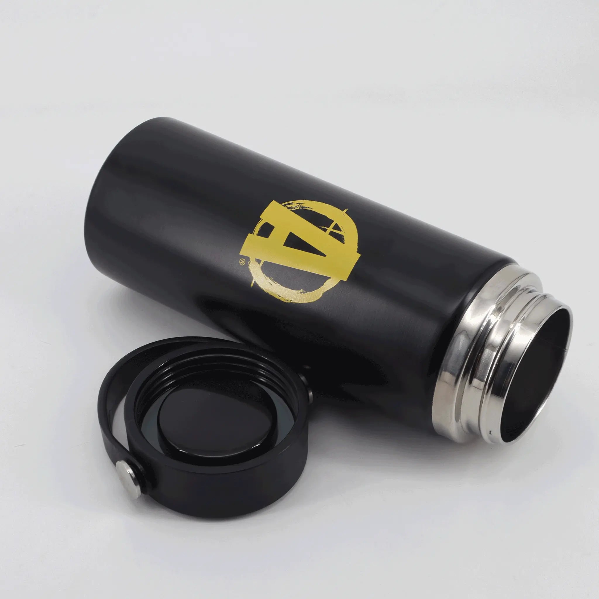 Animal insulated steel water bottle 500ml detail