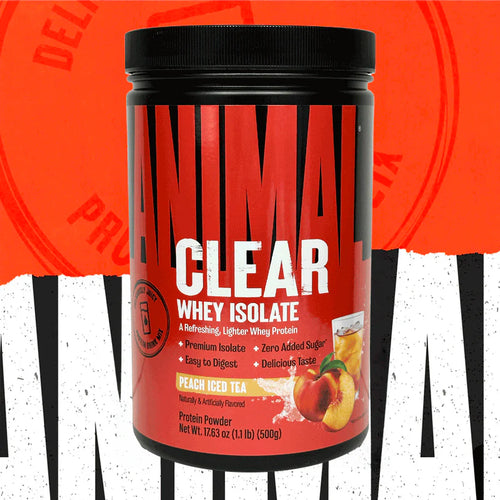Animal Clear Whey Isolate peach iced tea 500g