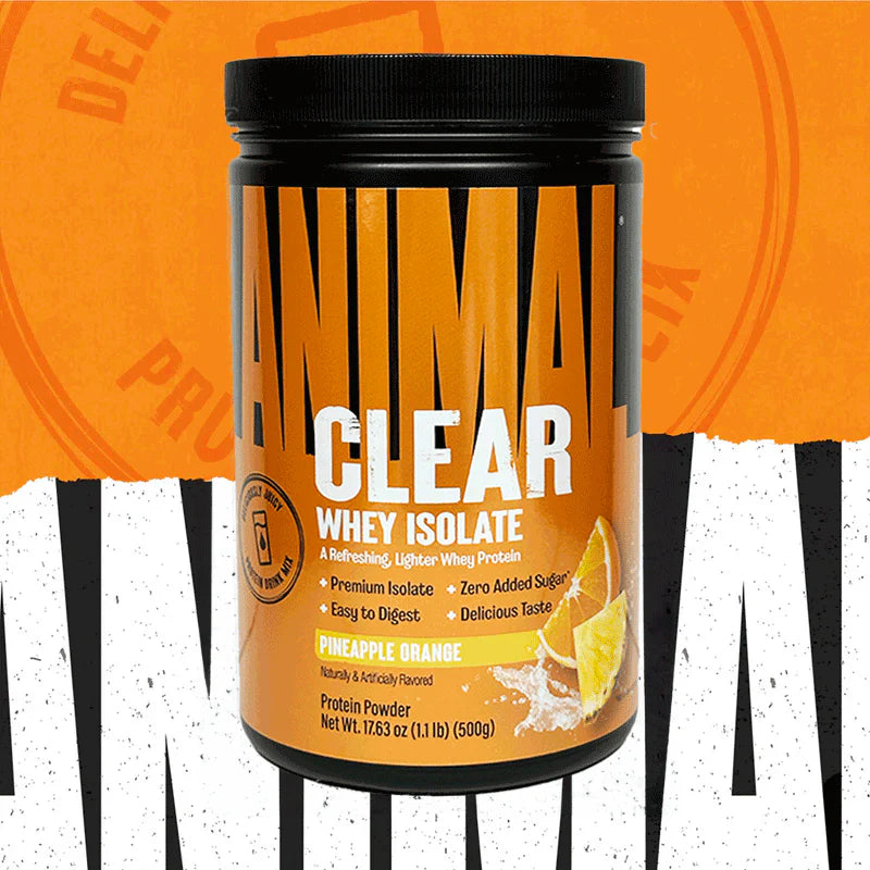 Animal Clear Whey Isolate pineapple orange 500g