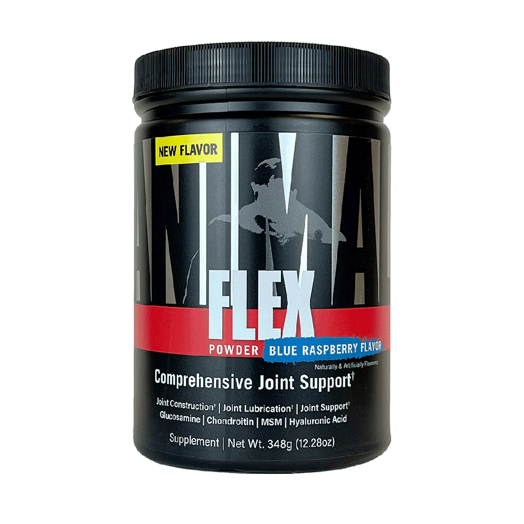 Animal Flex Powder blue raspberry flavour