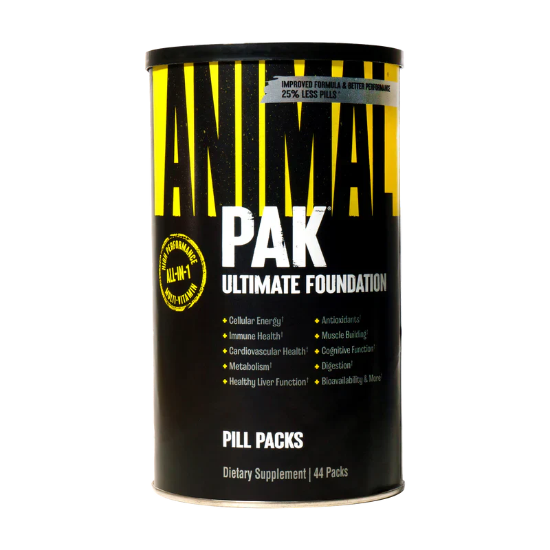 Animal Pak 44-pack comprehensive training supplement