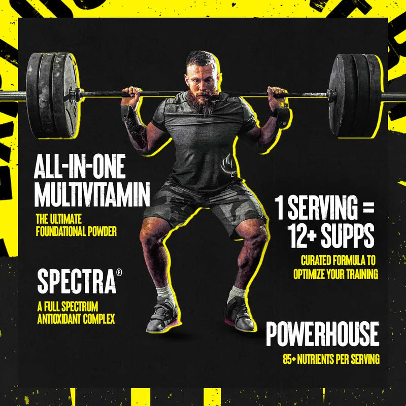 Animal Pak Powder benefits card multivitamin