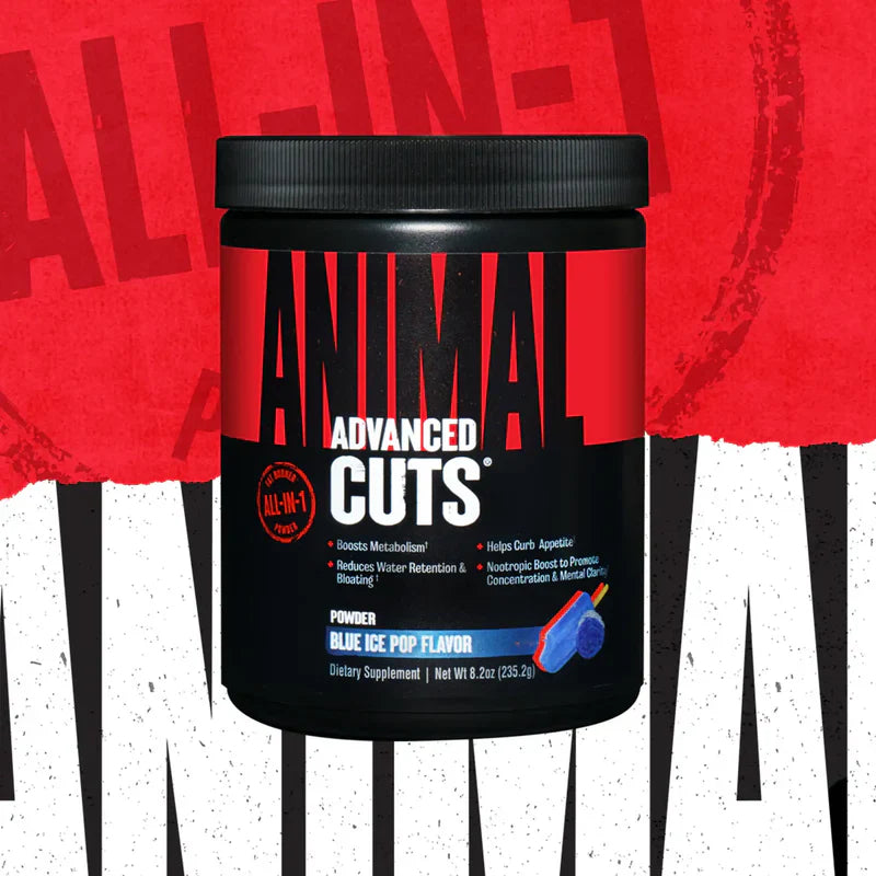 Animal Cuts Powder blue ice pop fat burner supplement