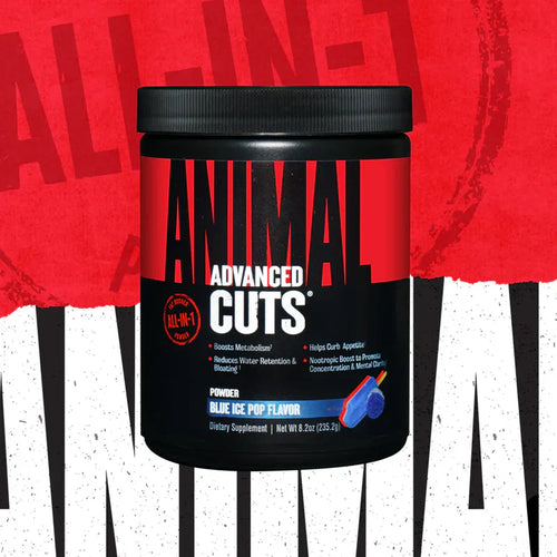 Animal Cuts Powder blue ice pop fat burner supplement