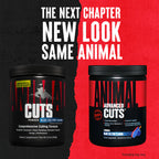 Animal Cuts Powder blue ice pop supplement