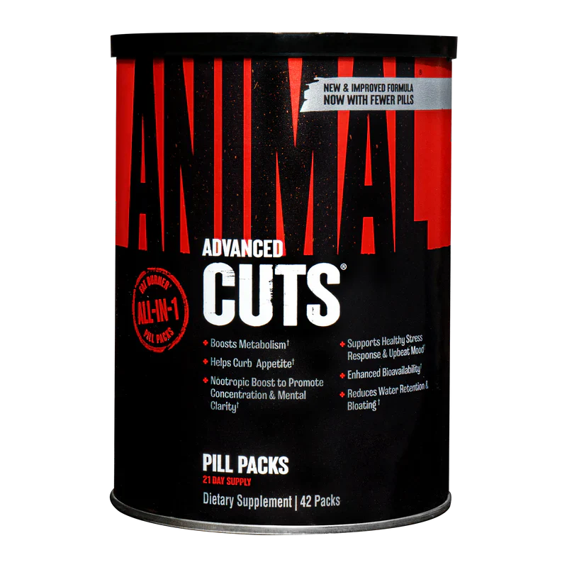 Animal Cuts weight loss supplement pack