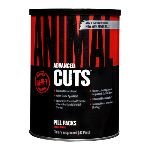 Animal Cuts weight loss supplement pack