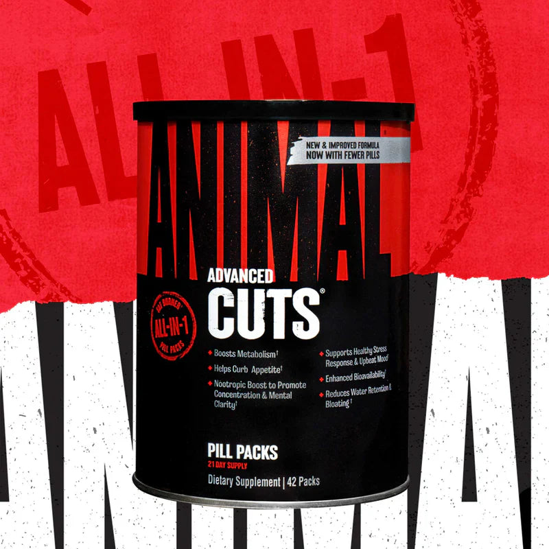 Animal Cuts fat burner supplement training pack