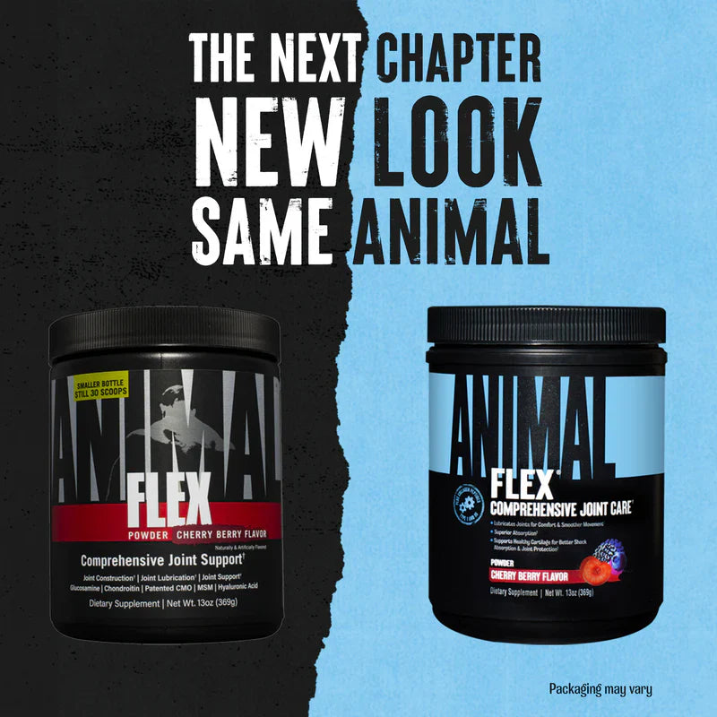 Animal Flex Powder new look packaging