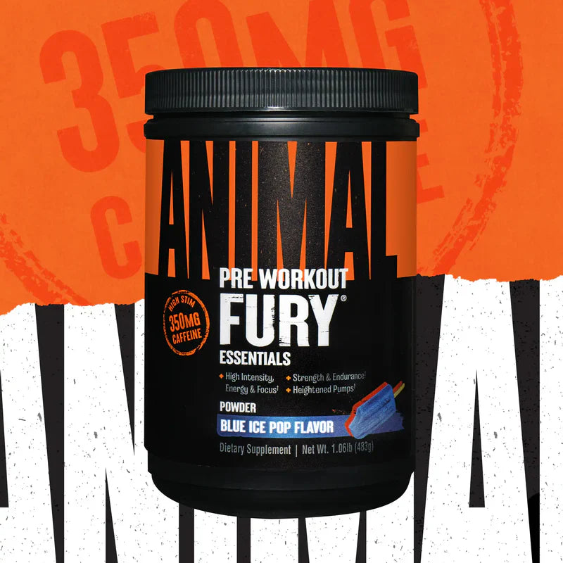 Animal Fury pre-workout powder supplement