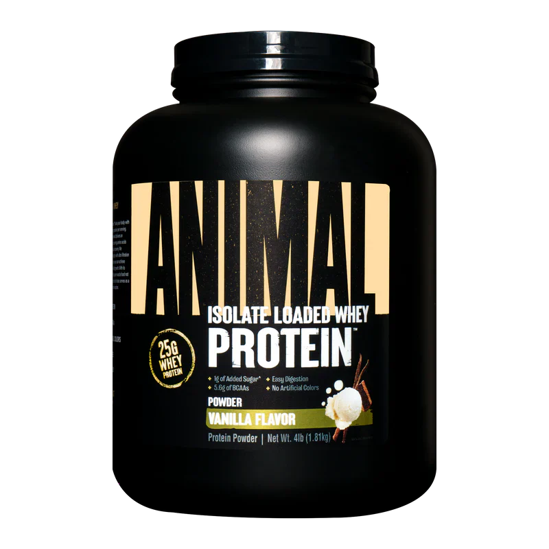 Animal IsoWhey vanilla whey isolate protein 2.27kg