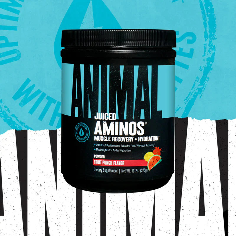 Animal Juiced Aminos hydration BCAA powder supplement