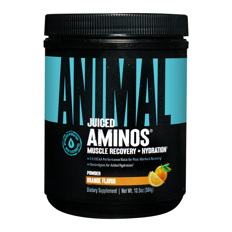 Animal Juiced Aminos orange flavour