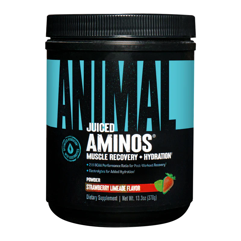 Animal Juiced Aminos strawberry flavour
