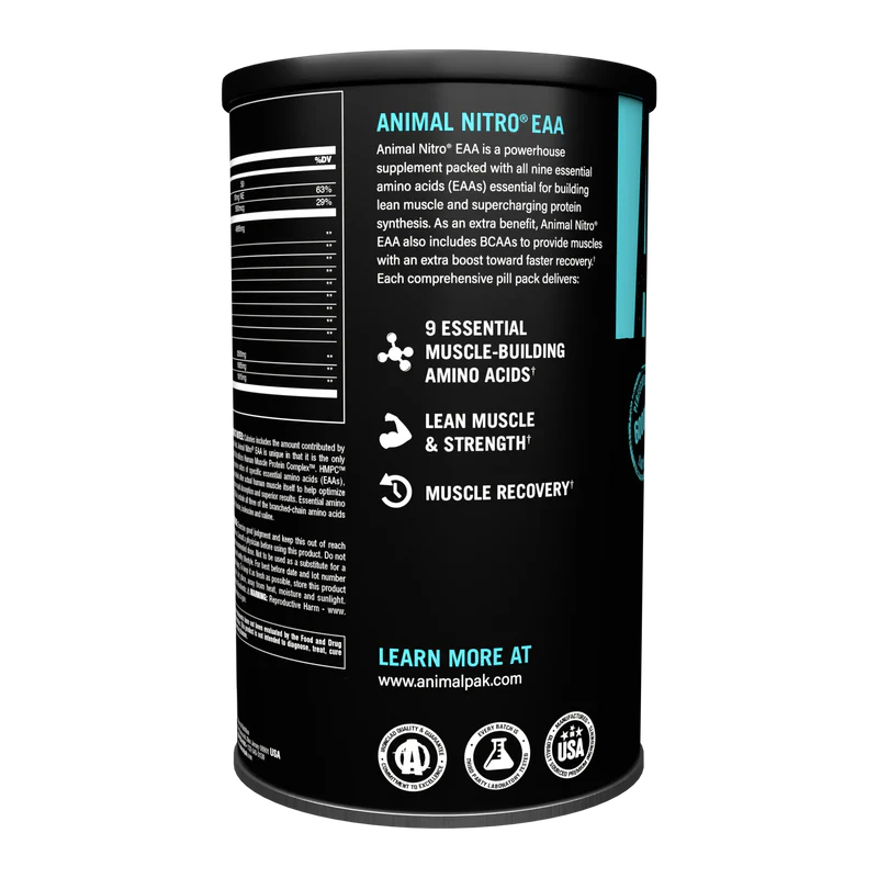 Animal Nitro essential amino acids supplement