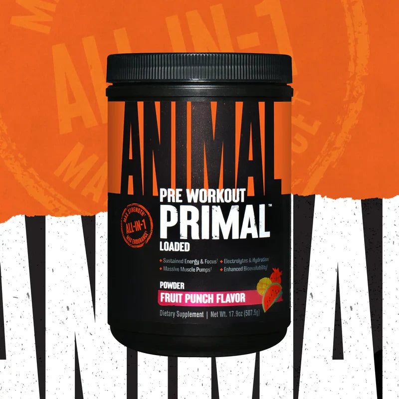 Animal Primal pre-workout powder supplement