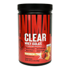 Animal Clear Whey Isolate peach flavour protein