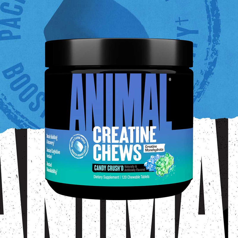 Animal Creatine Chews Candy Crush flavour 60 chews