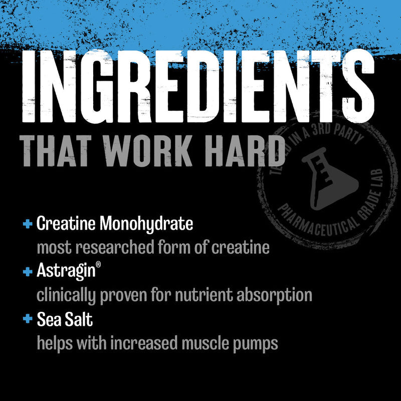 Animal Creatine Chews ingredient card