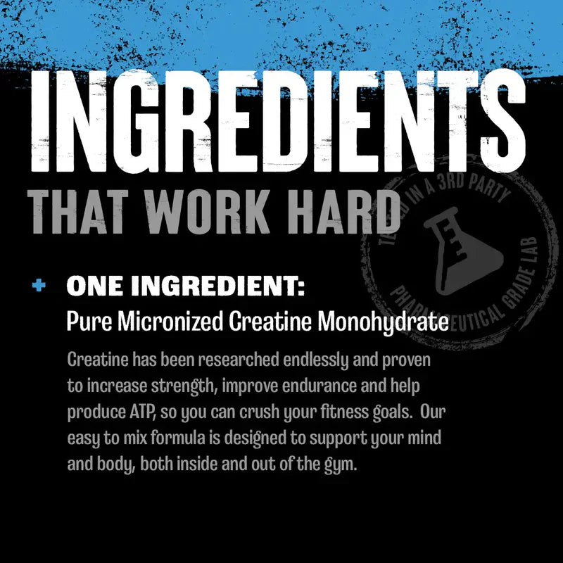 Animal Creatine Monohydrate powder ingredients