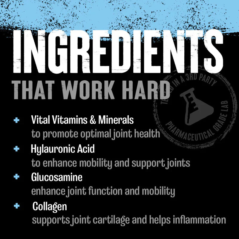 Animal Flex Powder ingredients card