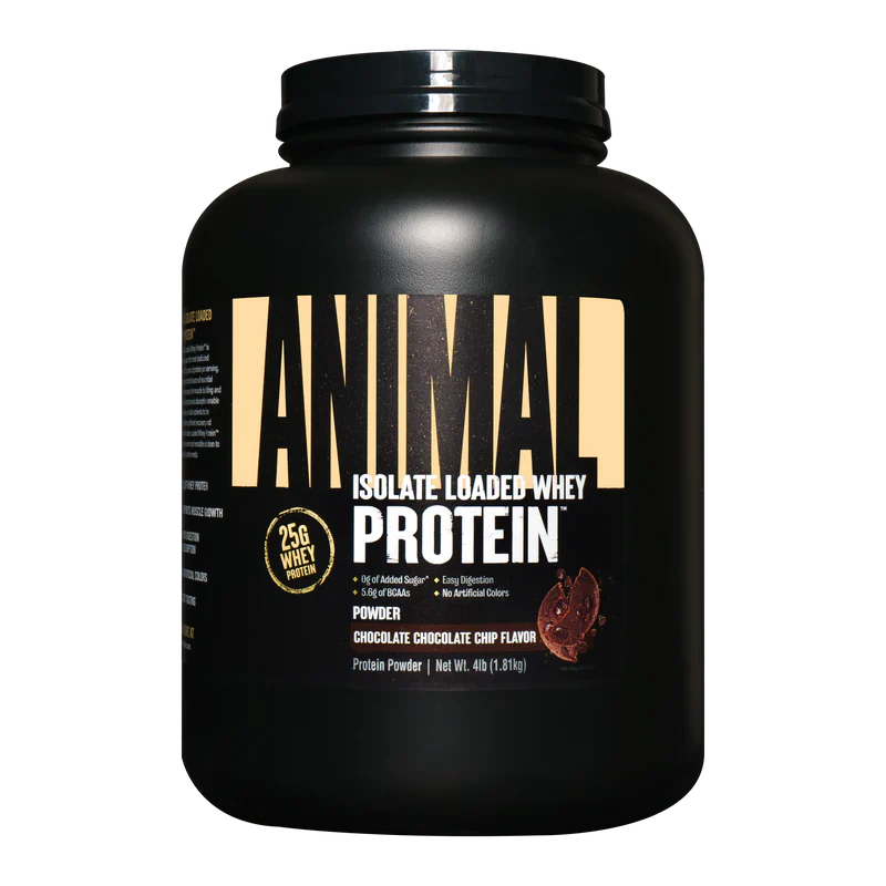 Animal IsoWhey chocolate flavour protein