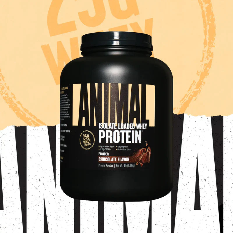 Animal IsoWhey chocolate whey isolate protein 2.27kg