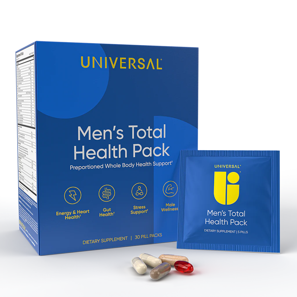 Universal U Mens Total Health Pack daily vitamin supplement