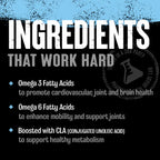 Animal Omega ingredients card