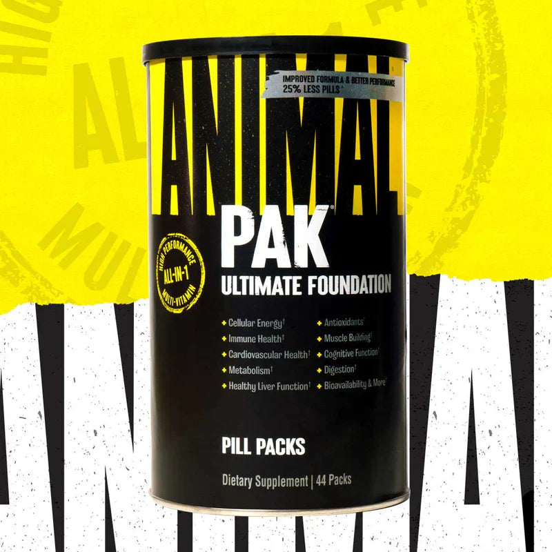 Animal Pak 44-pack all-in-one multivitamin supplement