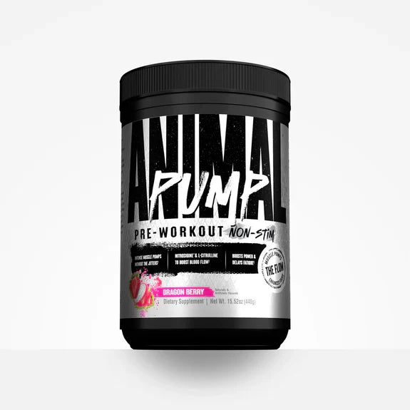 Animal Pump Non-Stim 40 servings dragon berry