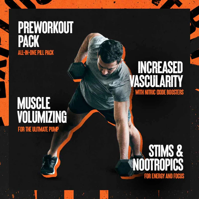Animal Pump benefits card pre-workout