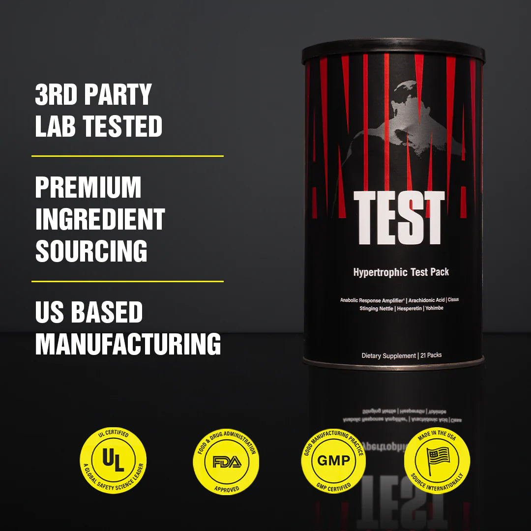 Animal Test supplement lifestyle view