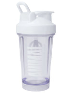 Animal white transparent shaker bottle detail