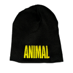 Animal premium beanie yellow