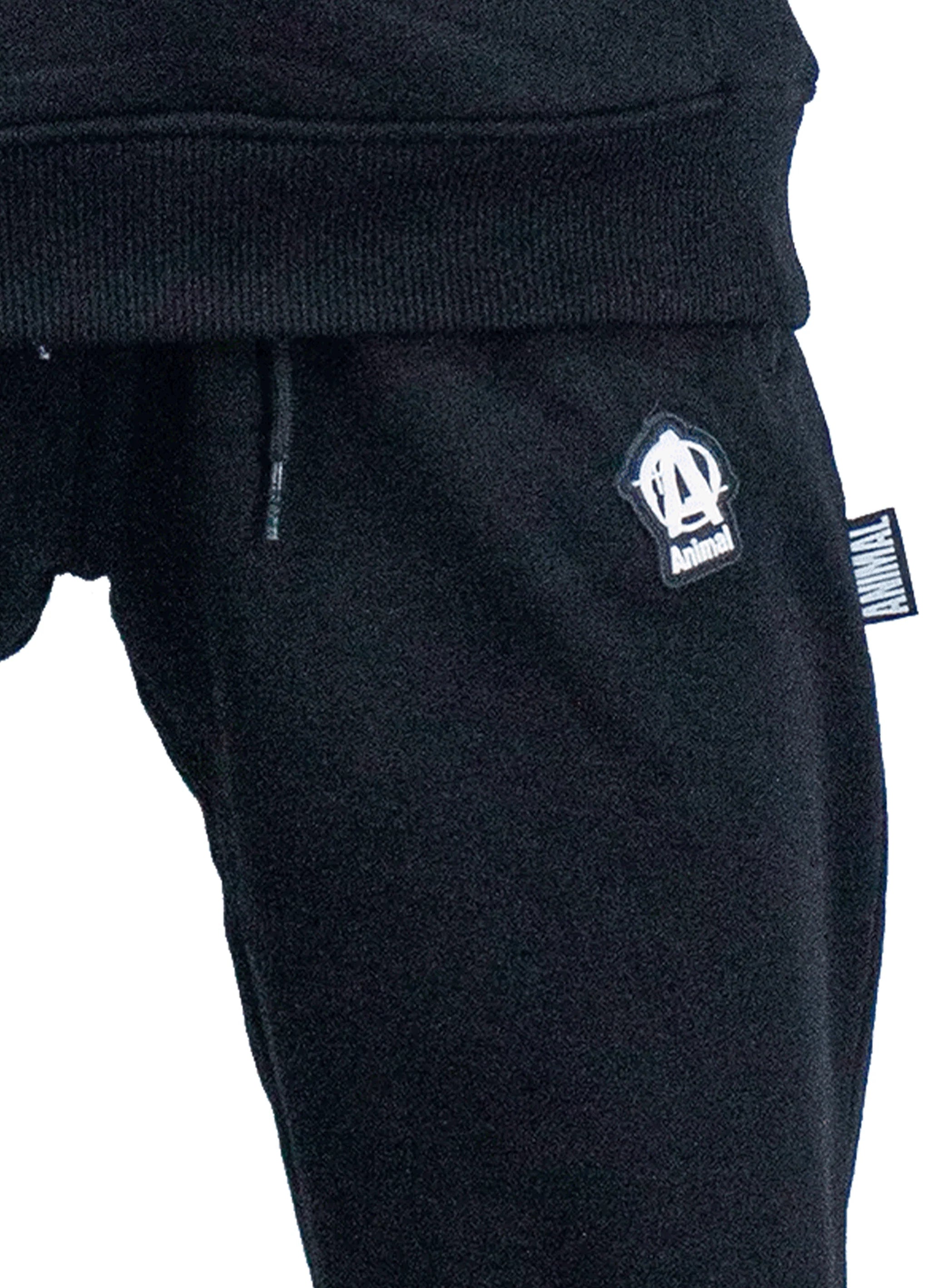 Animal A logo sweatpants logo detail