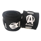 Animal fight wrap black detail view