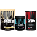 Animal Hard Gainers Stack protein and amino supplement bundle