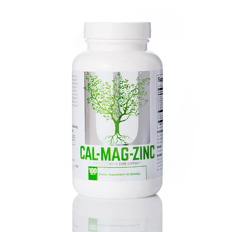 Universal Nutrition Calcium Magnesium Zinc mineral support tablets