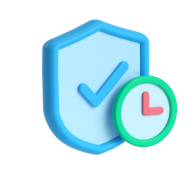 Shipping protection package insurance icon